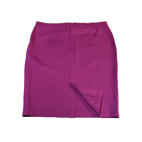 Torrid Skirt Womens 2 2x 18/20 Pull On Fuchsia Pick Pencil Straight Skirt - Picture 4 of 9